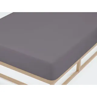 90 x 190- 100 x 200 cm silbergrau
