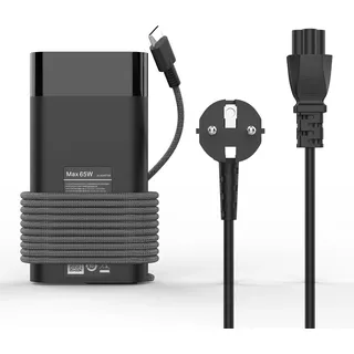 DECSZDY 65W USB C Laptop Ladegerät Kompatibel mit HP Elitebook 660 665 G11 G10 G9 Omnibook X 16 Flip 14-fe Ultra 14t-fh ZBook Firefly 14 15 16 G11 G10 G9 G8 TPN-LA23 2 in 1 Mobile Workstation Netzteil