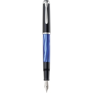 Pelikan Classic M 205 Kolbenfüller blau-marmoriert B (breit)