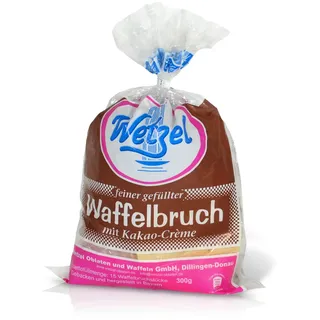 Wetzel gefüllter Waffelbruch mit Kakaocreme 300g Tüte