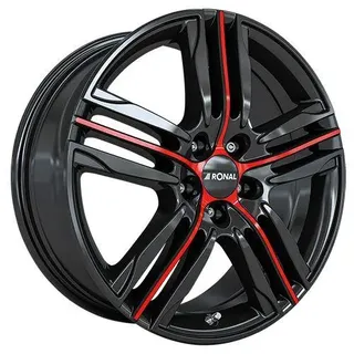 Ronal R57  7,5 x 19 5 x 112 ET55 MB66,5 jetblack-red