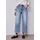 High Waist Wide Leg Jeans im Loose Fit Light Blue wash 31 31W 26L