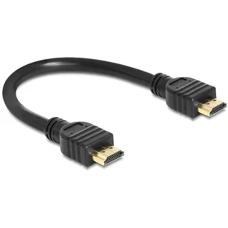 DeLock 83352 High-Speed-HDMI-Kabel mit Ethernet 0,25m