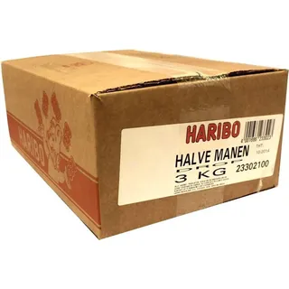 Haribo Drop Halve Manen 3000g Karton (Halbmonde)