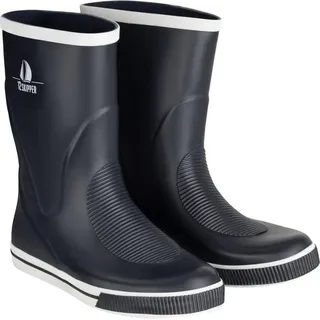 Kolumbus Segel-Gummistiefel Damen/Herren marineblau