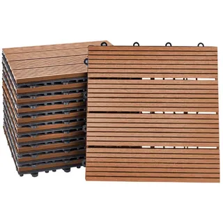 Home Deluxe WPC Bavaro teak 30 x 30 x 2,2 cm
