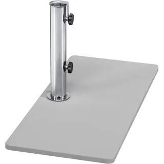 Schneider Schirmständer Stahl 24 kg Silbergrau