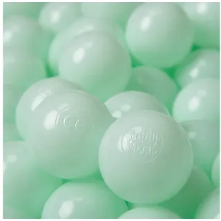 KiddyMoon Kinder Bälle für Bällebad Baby Plastikbälle Spielbälle ∅6cm Made in EU