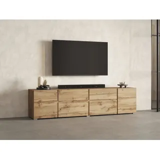 OTTO home Metric Lowboard 195 cm Beige/Melamin