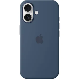 Apple iPhone 16 Silikon Case mit MagSafe denim