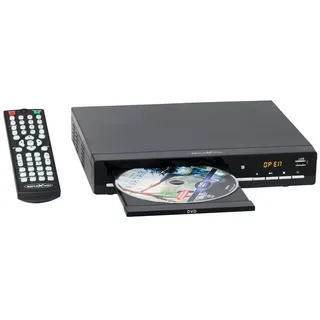 Reflexion DVD426 DVD/CD-Player mit Außendisplay DVD-Player (Full HD, Außendisplay, HDMI, Fernbedienung und CD-Kopierfunktion auf USB) schwarz