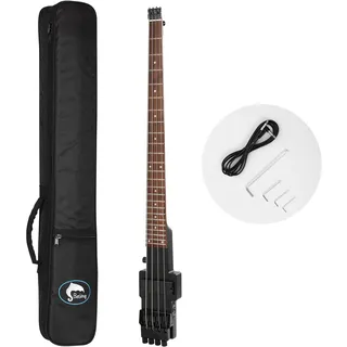 Batking Reise-E-Bass Headless 4 Saiten Bass mit Gigbag