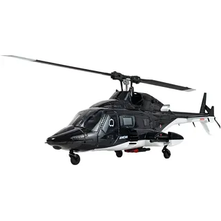 AMEWI RC-Hubschrauber Bell 222 Airwolf Pro 8CH RTF schwarz, weiß
