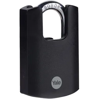 Yale Y121B/40/125/1 Vorhängeschloss 50mm Schwarz Schlüsselschloss