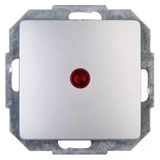 Kopp Kontrollschalter Paris beleuchtet silber, 651660080