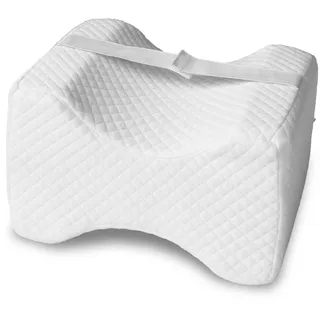 matratzen discount Kniekissen für Seitenschläfer 24 x 20 x 15 cm mit Cooling Effekt Bezug