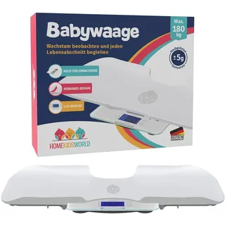 HomeKidsWorld Kombi-Waage Baby & Erwachsene – digital präzise 1 St