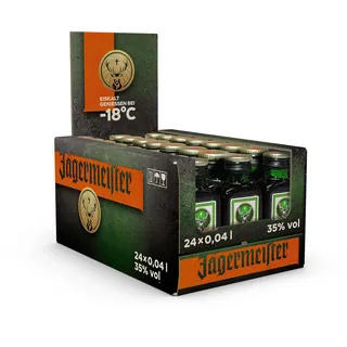 Jägermeister 24 x 0,04l