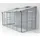Alu eloxiert ESG/HKP 3 mm / Dach 6 mm 7,8 m2