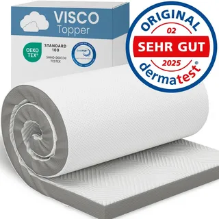 Bestschlaf Visko-Mineralschaum Topper 140 x 200 x 4 cm