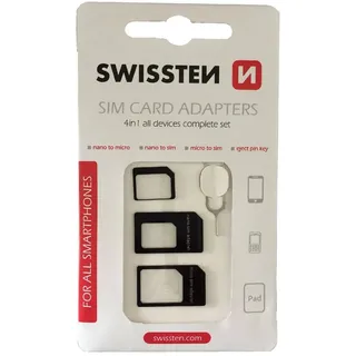 Swissten 4in1 SIM Adapter