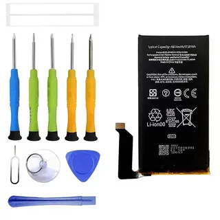 ERYNK GMSB3 Ersatz Akku kompatibel mit Google Pixel 6 GB7N6, G9S9B16, G9S9B, GR1YH Ersatzbatterie with Werkzeugsatz