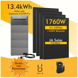 13,4 kWh inkl. 4 x B2700 Erweiterungsakku + Smarter Zähler + Stecker