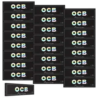 OCB Premium 1 1/4 kurzes Papers - 25 Hefte à 50 Blättchen