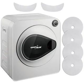 GreenBlue GB405 elektrischer Ablufttrockner (3 kg) + 2 Stück Filterset GB483
