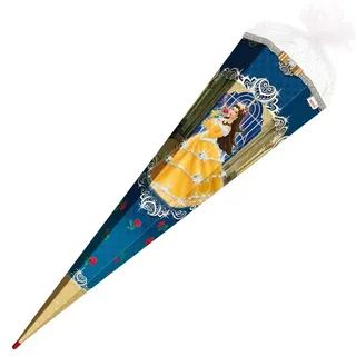 ROTH Schultüte Rosenball Glitter Steine 85 cm eckig