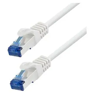 Logilink CQ4101S Patchkabel Kat.7 600MHz S/FTP weiß 15 m
