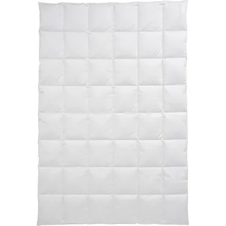 Centa-Star Ganzjahresbettdecke Golf von Alaska 155 x 220 cm Baumwolle Braun Sahara