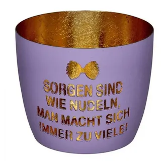 Giftcompany Kerzenhalter Madras Eisen Lila