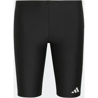 adidas 3-STREIFEN KIDS JAMMER-BADEHOSE Schwarz/Weiß 176