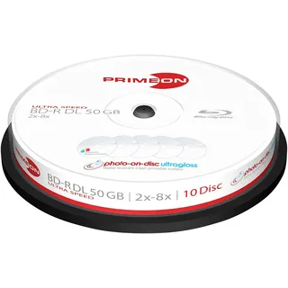 PrimeOn BD-R DL 50GB/2-8x 2761317
