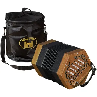 Trinity College New AP-1230A Anglo-Style Concertina Walnuss
