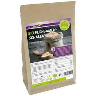 Vita2you Bio Flohsamenschalen 99 % Reinheit 1000 g
