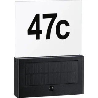 Paulmann Solar LED Hausnummernleuchte Neda IP44 3000K