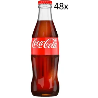 48x Cola-Cola Italian kohlensäurehaltiges Getränk Glasflasche 330ml Softdrink