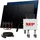 1000 W inkl. NEP BDM-800 800 W Wechselrichter + 2 x 500 W Solarmodule