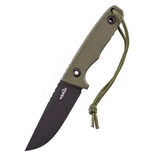 bm - battle-merchant wacken gmbh & co. kg Schnitzel TRI, Outdoormesser, grün