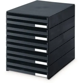 Styro styroval pro Dateiablagebox Polystyrene Schwarz