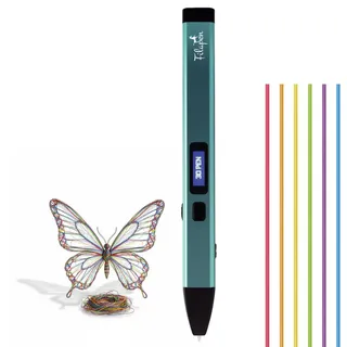 Filapen Premium 3D Stift FP-01 mit 10 Filamenten und Etui