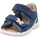 Jungen Mädchen Polly Sandale, Blau 8010, 19 EU Weit