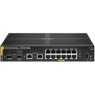 HP HPE Aruba Networking CX 6000 12G Class4 PoE 2G/2SFP 139W