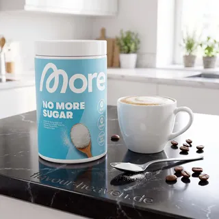 MORE NUTRITION No More Sugar (1000g) | 1:1 Zuckerersatz | 0 Kalorien | NEU & OVP