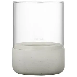 BLOMUS Windlicht Calma Glas Grau