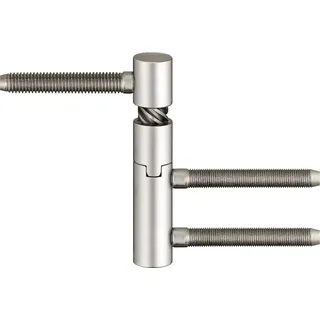 Simonswerk Einbohrband V 5450 2tlg., 15 DL vernickelt