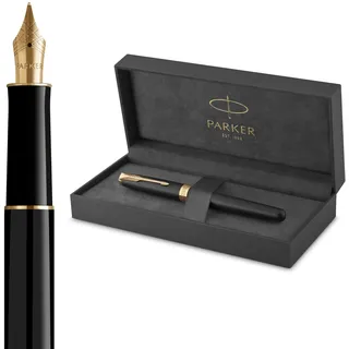 Parker Füllhalter Sonnet Matte Black G.C.