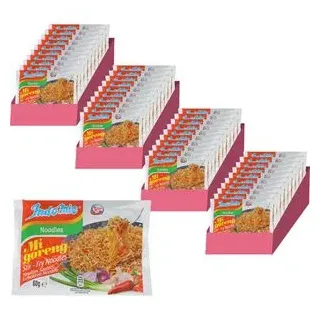 Indomie Fertiggericht Mi Goreng Fried Noodles, Bratnudeln, je 80g, 40 Stück